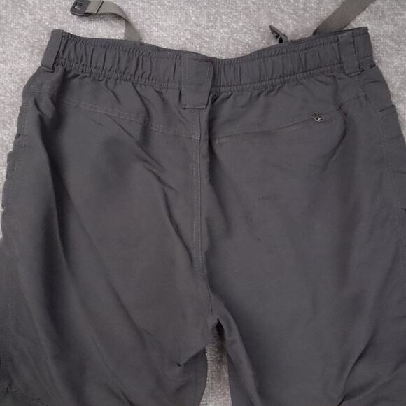 The North Face Cargo Snap Belt Regular Large Dark Gray Hiking Shorts - Picture 10 of 10